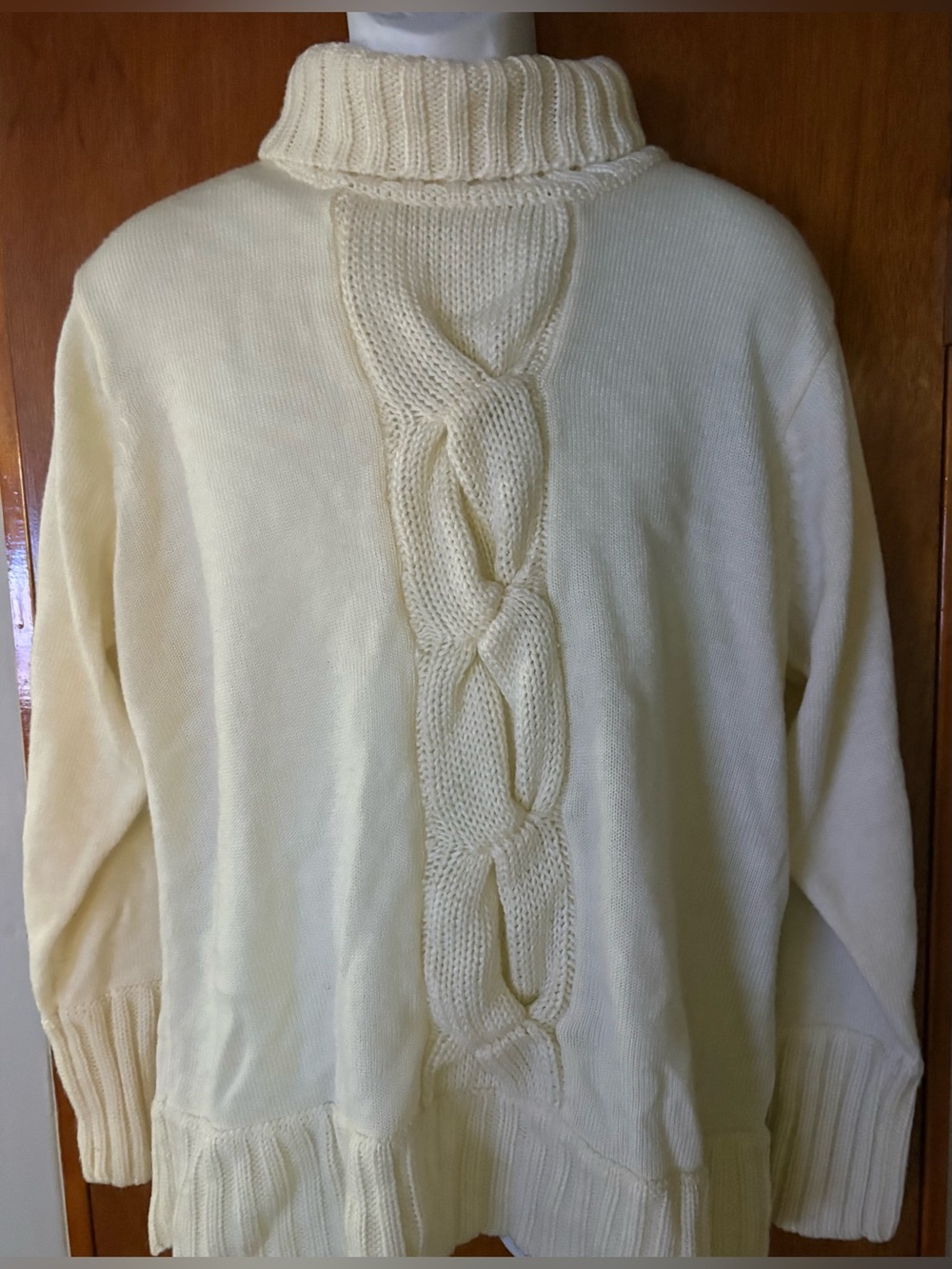 Womens MKM Designs Pull Over Turtleneck Sweater Sz. 2X